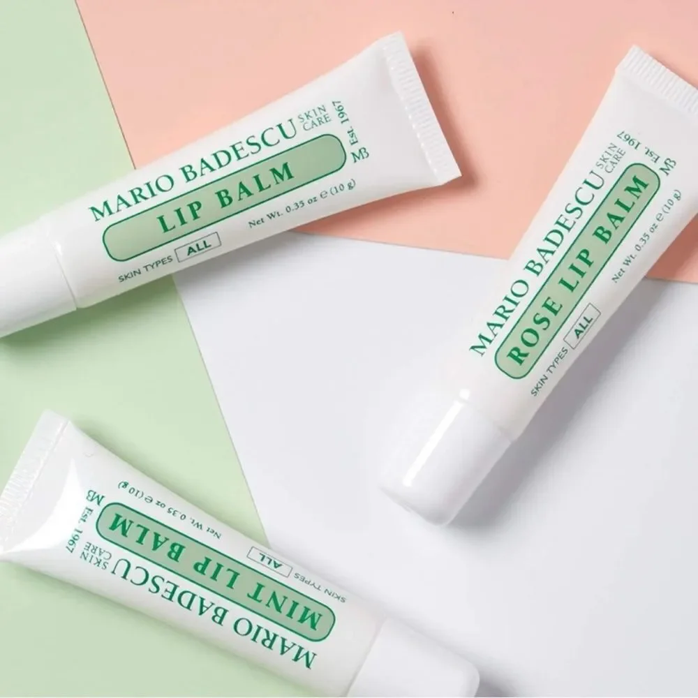 MARIO BADESCU Lip Balm Trio Original Rose Mint